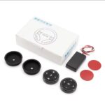 Lot de 2 boutons de commande au volant de voiture à 10 touches, télécommande GPS – Image 3