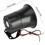 Sirène alarme de sécurité avec bouton  DC12V 20W – Image 5
