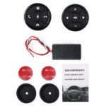 Lot de 2 boutons de commande au volant de voiture à 10 touches, télécommande GPS – Image 4