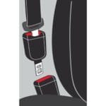 2Pcs Boucle de ceinture de sécurité Extension "Beep stopper" – Image 5