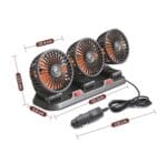 Ventilateur de tableau de bord rotation de 360 – Image 5