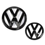 Logo VW Noir 3D Golf  6 / 7 Polo