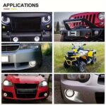 Feux antibrouillard avant à LED ronds 2pcs – Image 6