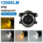 Feux antibrouillard avant à LED ronds 2pcs – Image 5