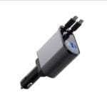 Chargeur de Voiture Fast Charge 4-en-1 (66W) – Câbles Rétractables Type-C & iPhone – Image 3