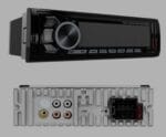 Autoradio Bluetooth 5.0 1DIN USB AUX MP3 microSD Télécommande – Image 2