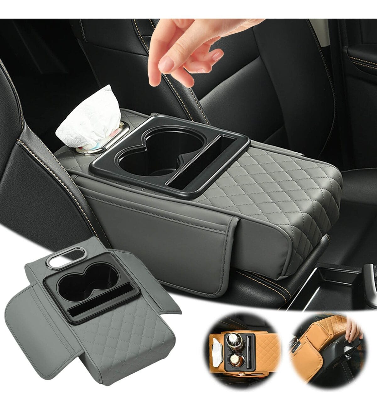 Coussin d'accoudoir de voiture pour console centrale – Image 4