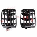 Grille de Ventilation Compatible avec Renault Clio 2 | 2pcs – Image 3