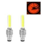 Éclairages LED pour Pneus Jaune 2Pcs