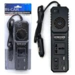 Convertisseur de courant 12v à 220v onduleur de voiture 200W charge USB
