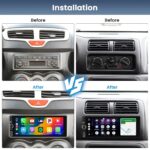 Poste Écran Carplay sans Fil Autoradio 1 DIN Android Auto Wireless  6,9" 1+32G – Image 2