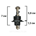 Mini Loupe Sans fil T30 H4/H7 6000K 25W – Image 2