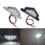 2Pcs feu plaque d'immatriculation 6LED 12-24V – Image 3