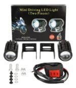 Led antibrouillard pour moto blanc et jaune – Image 2
