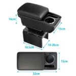 Accoudoir central coulissant multifonctions – Image 4