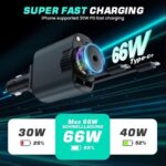 Chargeur de voiture Starlight Multifonctions 5en1 – Image 4