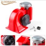 Klaxon d'air de voiture 12V 115dB rouge Compact double ton – Image 3
