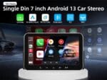 Autoradio Carplay Android Auto  touchscreen 7" - WiFi GPS Navigation SWC Mirror Link FM EQ – Image 6