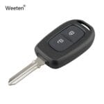 Coque de clé télécommande de voiture à 2 boutons pour Renault Sandero Dacia Logan Lodgy Dokker Duster 2016 – Image 2
