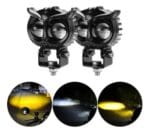 2Pcs Phares Antibrouillard à LED pour Moto en Forme d'oiseau 2000LM – Image 2