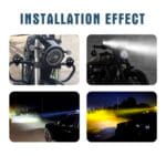 2pcs Phare universel  antibrouillard, projecteur pour moto – Image 6
