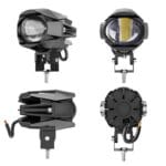 2pcs Phare universel antibrouillard projecteur pour moto – Image 3