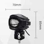 2pcs Phare universel antibrouillard projecteur pour moto – Image 5