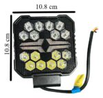 Lumiére Led de travail carré 2pcs – Image 3