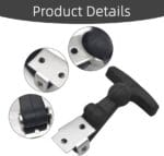 2pcs attache capot caoutchouc avec support – Image 3