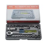 Caisse A Outils - 40 Pièces - Gris