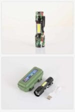 Mini Lampe Torche Rechargeable Et Résiste A L'Eau