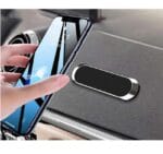 Support de téléphone magnétique de voiture avec tige plate