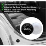 Amortisseurs de porte de voiture 8Pcs – autocollants – Image 3