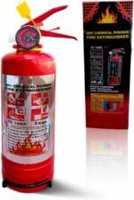 Extincteur Multi-Purpose poudre chimique avec support en plastique 2KG