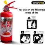 Extincteur Multi-Purpose poudre chimique avec support en plastique 2KG – Image 3
