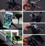 support téléphone portable de pare-brise – Image 4