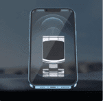 Support De Téléphone Magnétique Pliable Sur Tableau De Bord – Image 3
