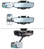 Support de téléphone de voiture rotatif et rétractable – Image 2