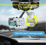 Support de téléphone de voiture rotatif et rétractable – Image 5