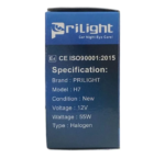 Lampe Halogène H7 Prilight 12V 55W – Éclairage Standard Puissant – Image 2