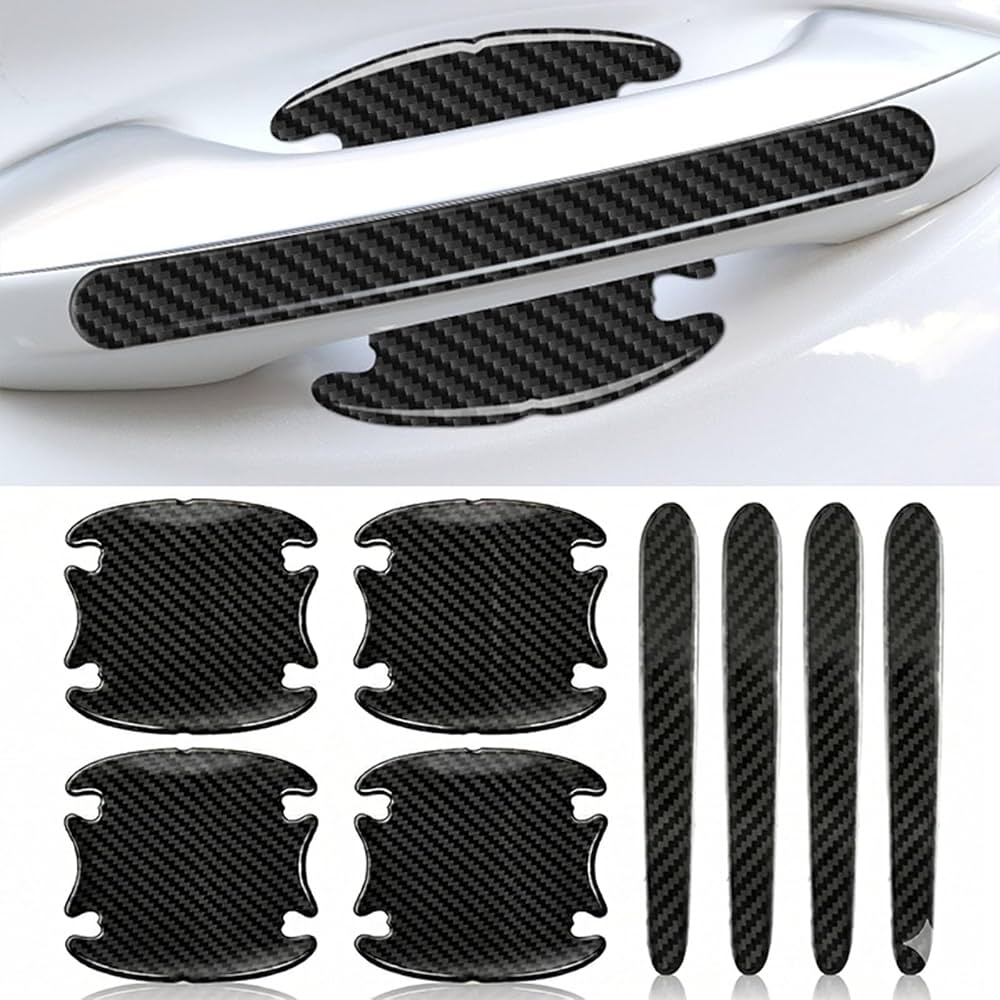 Pack Protection De Poignée 8Pcs carbon Pack Protection De Poignée 8Pcs – Image 1