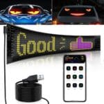 Panneau lumineux LED pour vitre arrière USB 5 V