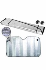Pare-soleil de pare-brise, protection solaire de voiture, 150cm X 70cm – Image 2