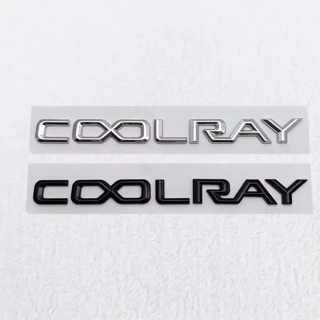 Insigne Monogram Logo COOLRAY Insigne Monogram Logo "COOLRAY" – Badge Geely Arrière – Image 1