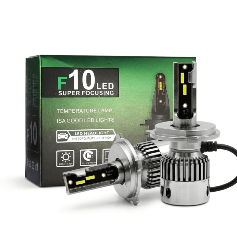 LED F10, 30000LM, Ampoule 6500K, Accessoires auto Algérie, Éclairage LED puissant, Tuning DZ, ليد F10 الجزائر